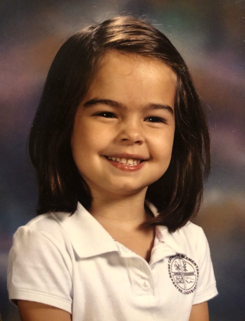 Childhood photo of Addison Rae